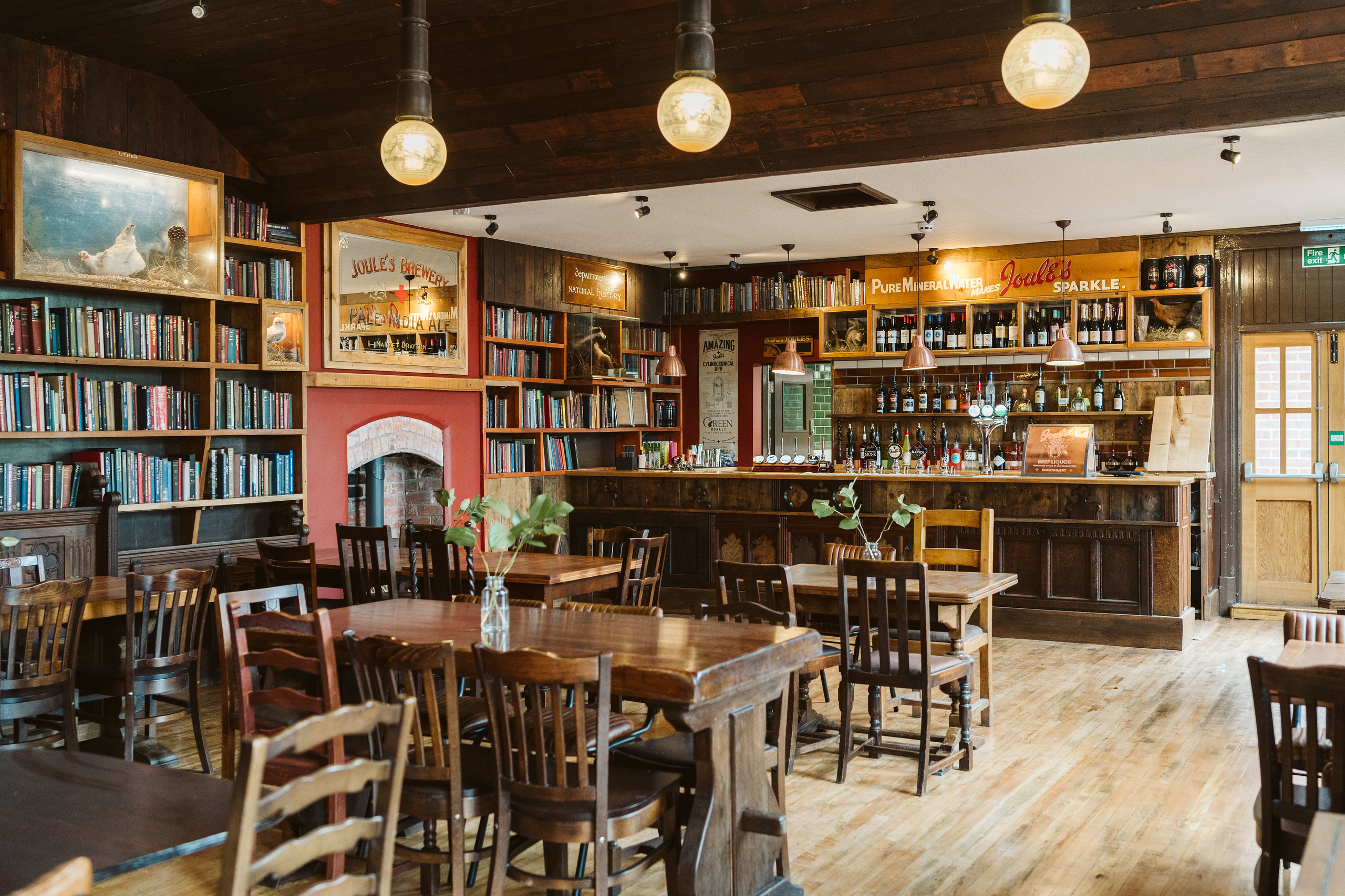 Library room at The Crown pub